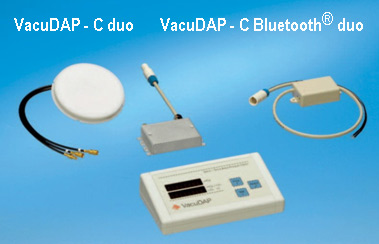 Технічні характеристики дозиметрів VacuDap (VacuTec, Німеччина) 