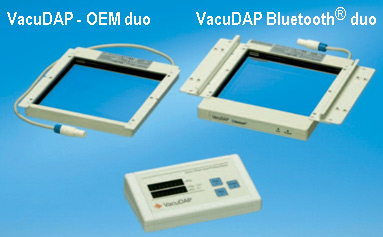 Технічні характеристики дозиметрів VacuDap (VacuTec, Німеччина)  